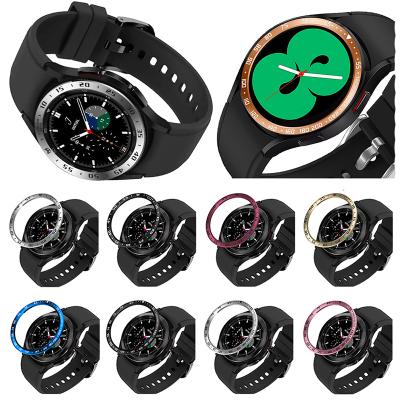 China For Samsung Galaxy Watch 4 Classic For Samsung Galaxy Watch 4 46mm 42mm Classic Bezel Ring Cover Stainless Steel Case for sale