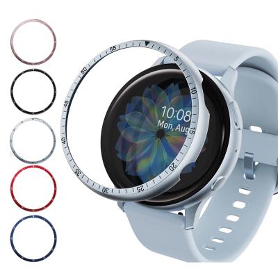 China For Samsung Galaxy Watch 2 Metal Bezel Ring For Samsung Galaxy Watch 2 Active Protector Case Cover 40mm 44mm for sale