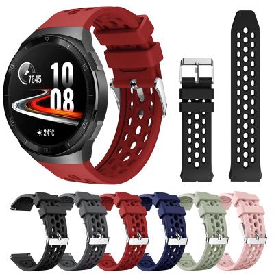 China Unisex Sports Silicone Strap For Huawei Watch GT 2e GT2e Smart Watch Band for sale