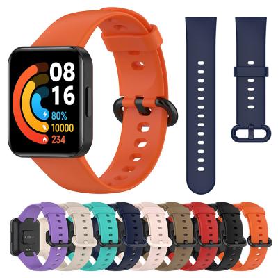 China For Xiaomi MI Watch 2 Lite Silicone Strap For Redmi Watch 2 Strap Strap For Xiaomi MI Watch 2 Lite Smart Watch Band for sale