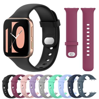 China Silicone Adjustable Strap For Oppo Watch Band Replacement Watch Band For OPPO Watch 41mm 46mm for sale