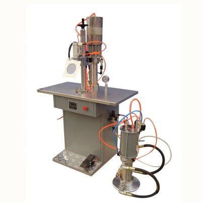 China Semi Automatic Beverage Weideli Brand Gas Filling Machine Booster Filling Machine for sale