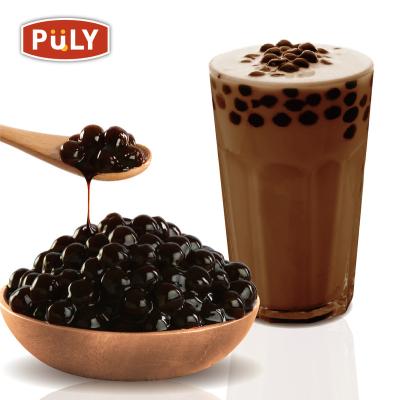 China Instant Taiwan Made Tapioca Black Pearl Instant Boba Bubble Tea Kit (Frozen/Chocolate) for sale