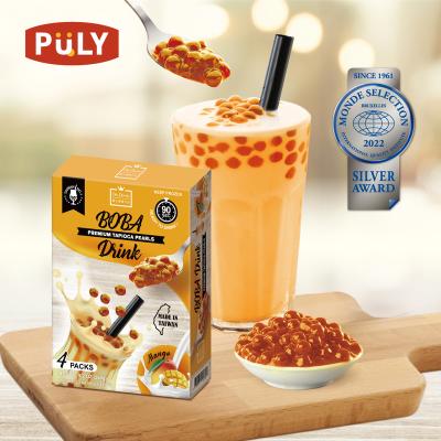 China Good Quality Taiwan Boba Bubble Tea Instant Boba Tapioca Pearls Kit (Mango) for sale