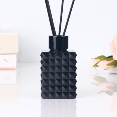 China Style Glass Bottle Aroma Reed Diffuser Bottle OEM Color Available for sale