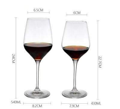 China Wholesale Cheap Stemware Bulk Swollen Red Wine Hand Blown Crystal Glass Goblet Wine Glasses Drinkware Items Customizable Logo for sale