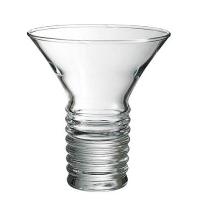 China Hotel restaurant 8 Ounce Unique Stemless Martini Glasses Cocktail Glasses Wholesale,Can Imprint Logo for sale