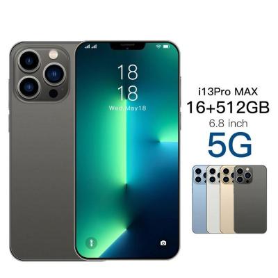 China Dual SIM Card 2022 i13 pro MAX Original Smartphones 16GB+512GB phone13 10-Core 5G LET Dual SIM Brand New Cellphones Unlocked Dual SIM Card for sale