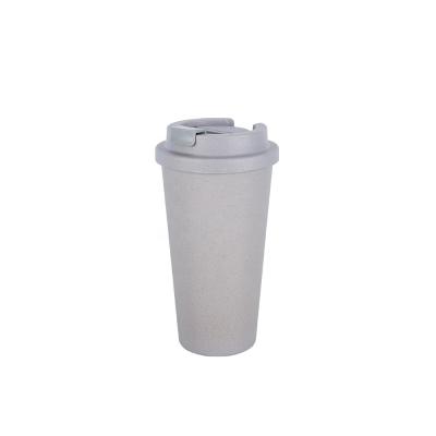 China New Sustainable 100% Biodegradable PLA BPA Free Coffee Mug Drinks Mugs Keep Take Away Mug Melamine Free for sale