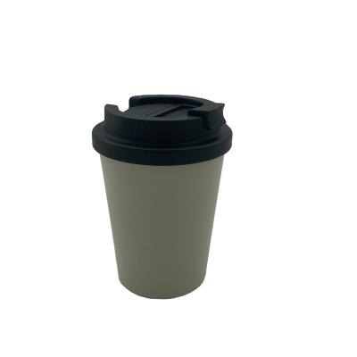 China PLA Fiber Sustainable Biodegradable Natural Bamboo Coffee Cup, Tableware for sale