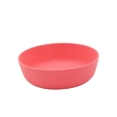 China Sustainable Eco PLA Round Bowl Rice Bowl , Kids Roll Dinnerware Sets for sale