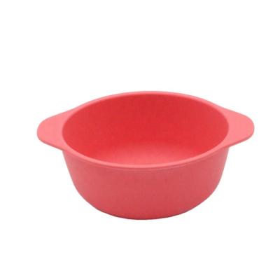 China Food Grade Food Grade Rice Bowl Eco To Salad Soup Bowl Double Ear Pla Baby Feeding Bowl for sale