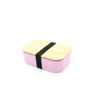 China Viable Sandwich Bento Lunch Box Eco-Friendly Bamboo Lunch Box PLA Cornstarch Lunch Box for sale