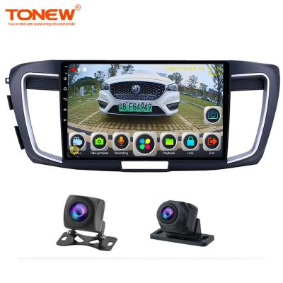 China TONEW Car DVD Player DVR Camera Android GPS Multimedia 10.0 For Honda Accord 2012-2018 Car DVD Player DVR Stereo Camera for sale