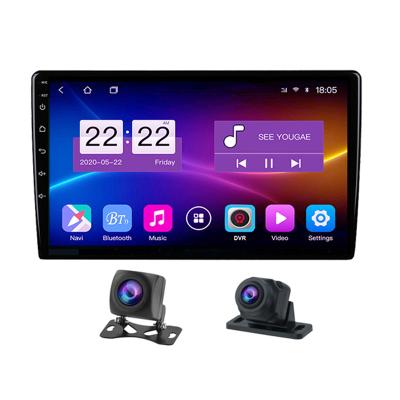 China 10.0 Video Car Multimedia Touch Screen Monitor DVR Dual Camera Android GPS Car DVD Player TONEW 10.0 with 24H Parking Monitor for sale