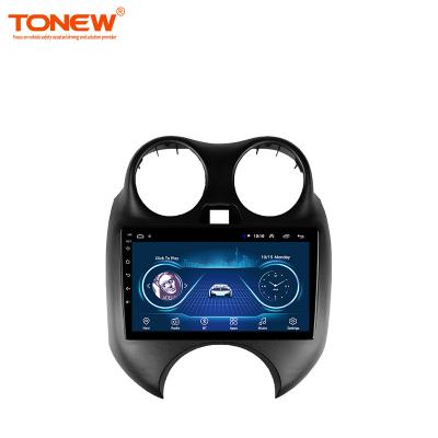 China Full GPS Tonew Android 10 Touch Screen Car Multimedia System For Nissan March K13 2010 - 2013 Auto Rotate Car dvd Player for sale