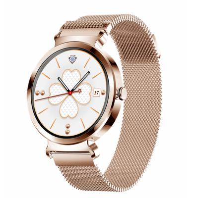 China Stylish Touch Screen Fashion Stainless Steel Women Smart Watch SD-1 Health Fitness Tracker Lady Reloj Smart Watch for sale