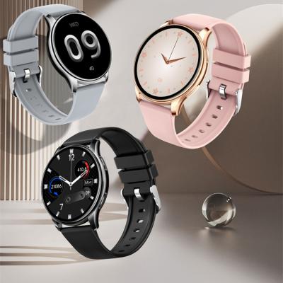 China Y23 Smartwatch Touch Screen Waterproof Ip67 Temperature Relojes Inteligentes Blood Pressure Smart Watch With Big Round Screen for sale