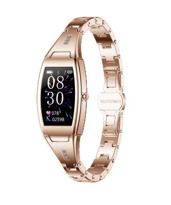 China 2021 New Arrivals Touch Screen New Arrivals Mk26 Wristband Woman Fitness Band Watch Female Body Care Luxury Smart Watch for sale