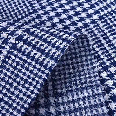 China Wholesale Free Sample Breathable New Style 100% Houndstooth Polyester Canvas Fabric For Home Decor for sale