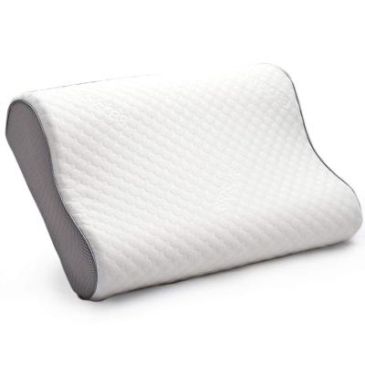 China Neck Support Pain Relief Cutout Memory Foam Pillow Hotel Collection PORTABLE Bed Pillows For Sleeping for sale