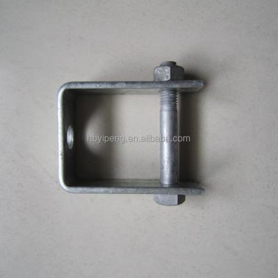 China Hardware Clevis Secondary Clevis D Iron D Pole Dead End Power Line Bracket for sale