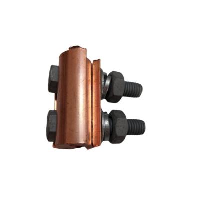 China Copper Powder Equipment Two Bolts And Aluminum Bimetal Parallel Groove Connector CAPG Flange for sale