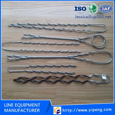 China Power Line Fitting Guy Grip Dead-End Preformed/Helical Tension Clamp For Adss/Opgw Fiber Cable for sale