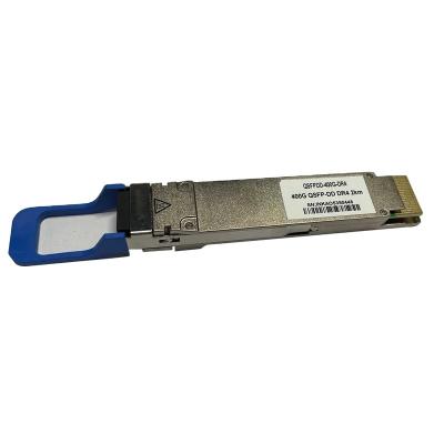 China FTTX Hilink 400GBASE QSFP DD CWDM4 LR4 10KM 1310nm PAM4 SMF LC Connector DOM for sale