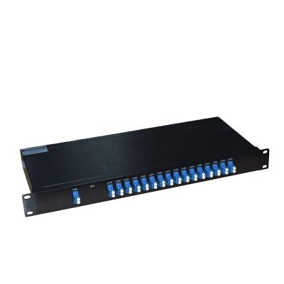 China Fiber Optic 16 Channel CWDM Mux/Demux Module CWDM Mux/Demux 16Ch for sale