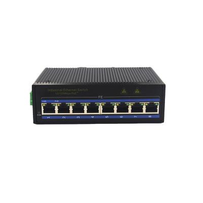 China FTTX Port 8 Port 9 Port Industrial Grade 10/100Mbps Ethernet Switch for sale