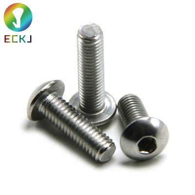 China ECKJ Wholesale High Quality Round Hex Socket Head Bolts for sale