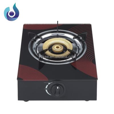 China Large tempered glass home use singel burner gas stove/gas cooker gas cooktop--YD-GSG107 for sale