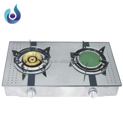 China Household Cook Home Style Automatic Cooktops With 2 Big Burner YD-GSG204 for sale