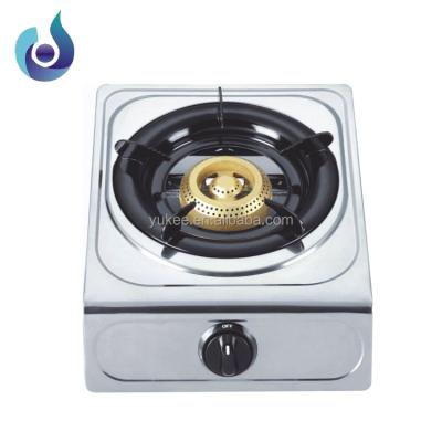 China Stainless Steel Home Single Burner Use Portable Gas Stove for sale