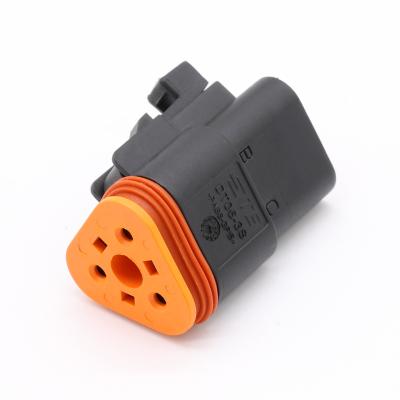 China DT06-3S Black Color DT 3 Pin Female Connector GERMAN Automotive Housing Connector for sale