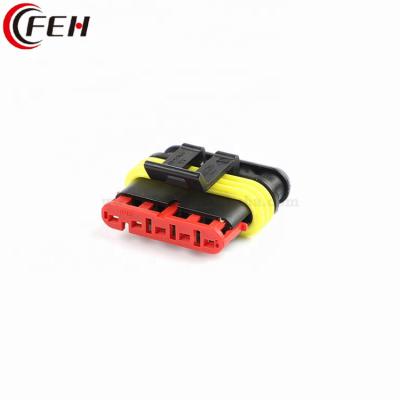 China 282089-1 TE Automotive Amp 1.5 Series 5 Pin Female Connector LED Headlight Socket Automotive Auto Connector for sale