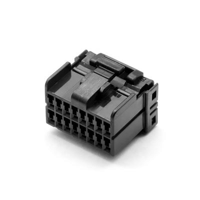 China 174046-2 TE Multilock Automotive Connectivity PBT Connector 16 Pin Female Socket for sale