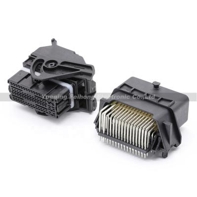 China 64 Pin Automotive ECU Connector PPI0001501 Male Female Connector For Auto Computer Panel for sale