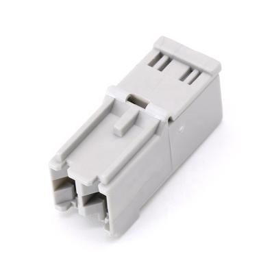 China 5-928344-2 Gray Color PA66 Washing Machine Connector 2 Pin TE Housing Connector for sale