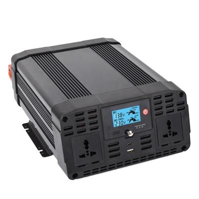 China TONNY OEM Manufacturers Pure Sine Wave Inverter 12v 24v 220V 240 2000W 3000watt Power Inverter CE RoHs 25x34.3x14.7cm for sale