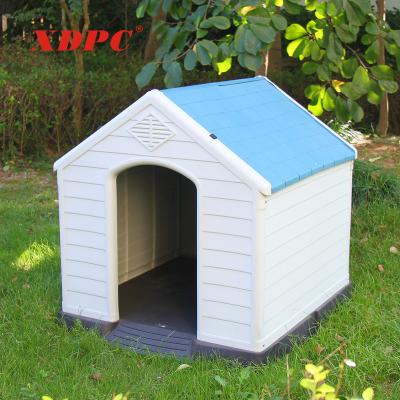 China Viable Factory Direct Wholesale Outdoor Plastic Pet Cat Dog Kennel Cage Animal House for sale