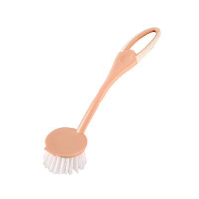 China New Arrival Kitchen Dish Durable Plastic Dish Pot Washing Cleaning Brushes With Long Handle for sale