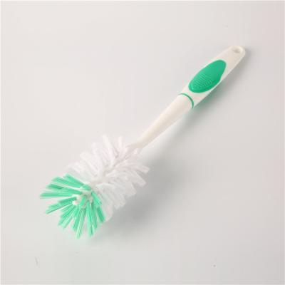 China Household Viable Wholesale Portable Plastic Bathroom Cleaning Brush Toilet WC Wash Brushes for sale