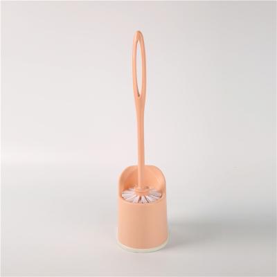 China Manufacture Factory Factory Toilet Toilet Bowl Cleaner Plastic Pink Wash Brush Viable Long Handle Brush for sale