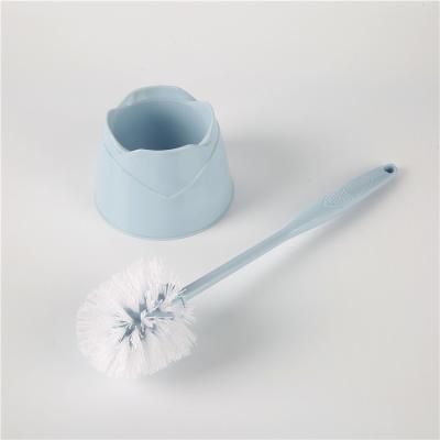 China Sustainable Household Homeware Eco Friendly Long Tools Handle Toilet Brush And Holder Set for sale