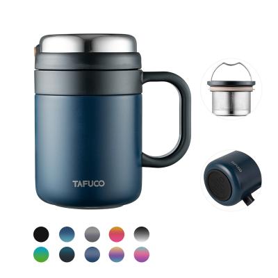 China Tafuco 2021 Viable Cast Iron Coffee Large Fashioned Customize Mug Mug Travel Gift Mug Coffee Thermos Mug Logo for sale