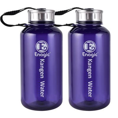 China Alkanline kangen 1 liter Bpa free reusable custom retail reusable kangen water bottle TRITAN sport bottlee for sale