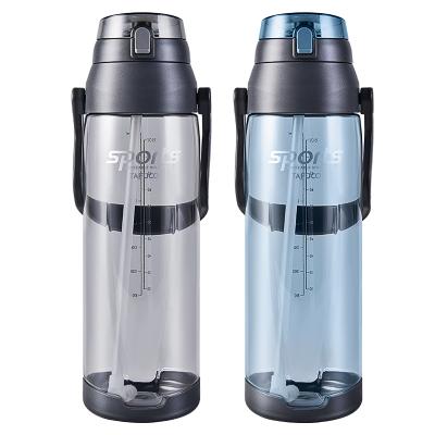 China Modern Tafuco 2020 new Tumbler Travel Mug 2.5L Tritan BPA Free WaterJug With Straw Plastic Water Bottle for sale