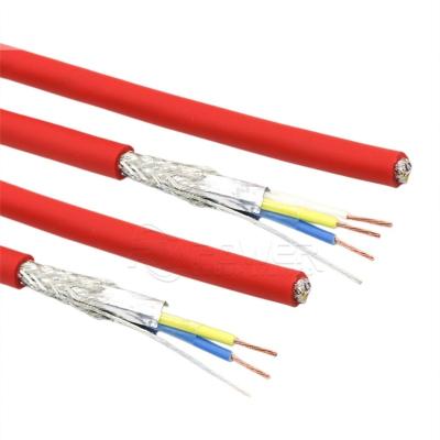 China Fieldbus system sensors and RS - 422 automatic control systems / A.W.G. 485 12 x 2 x 22/7 SF/UTP SBA LSZH - SHF1 12 Pair RS 485 Direct Burial Cable for sale